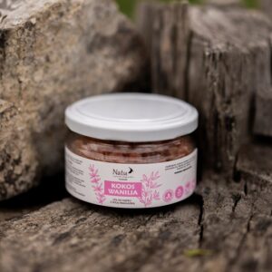 NATU HANDMADE Peeling do ciała Kokos Wanilia 250ml