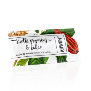 ANWEN Kiełki pszenicy i Kakao saszetka maska do włosów wysokoporowatych