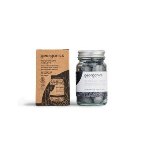 GEORGANICS Tabletki do płukanie jamy ustnej z węglem 180 sztuk