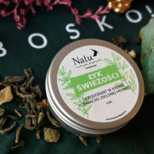 NATU HANDMADE Dezodorant w kremie Łyk Świeżości 100ml
