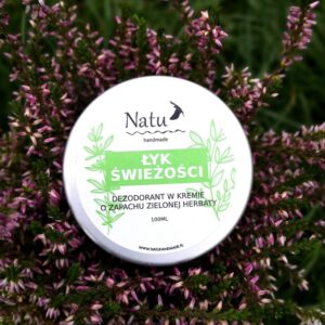 NATU HANDMADE Dezodorant w kremie Łyk Świeżości 100ml
