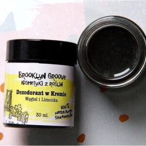 BROOKLYN GROOVE Dezodorant w kremie Węgiel i Limonka