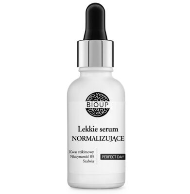 BIOUP Lekkie serum normalizujące z niacynamidem i kwasem szikimowym