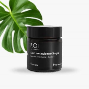 KOI COSMETICS Krem z bakuchiolem (retinolem roślinnym), niacynamidem i skwalanem.
