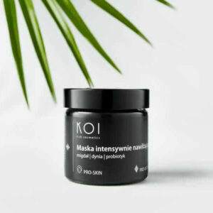 KOI COSMETICS Maska intensywnie nawilżająca migdał, dynia, probiotyk
