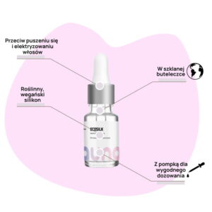 AUNA Ecosilk wegański jedwab do włosów