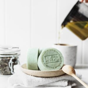 MINISTERSTWO DOBREGO MYDŁA Szampon w kostce Zielona Herbata