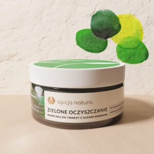 OPCJA NATURA Zielone Oczyszczanie maseczka z algami morskimi