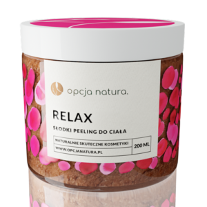 OPCJA NATURA Relax słodki peeling do ciała