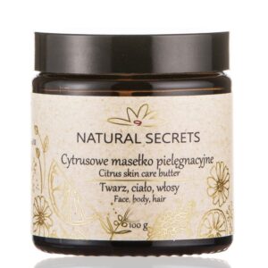 NATURAL SECRETS Cytrusowe masełko pielęgnacyjne