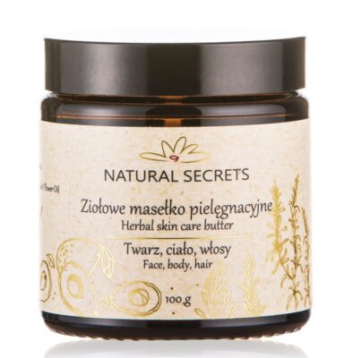 NATURAL SECRETS Ziołowe masełko pielęgnacyjne