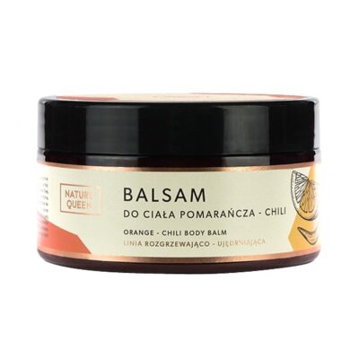 NATURE QUEEN Balsam do ciała pomarańcza - chili